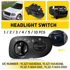 Truck Headlight Lamp Switch Assembly Fit Ford F-150 2000 2001 2002 2003 2004 NEW