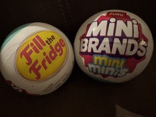 ZURU Mini Brands Fill the Fridge MINIS 2 x Balls