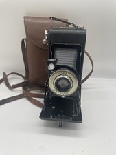 Eastman Kodak Vigilant Six-16 Folding Film Camera with 130mm Lens  Case