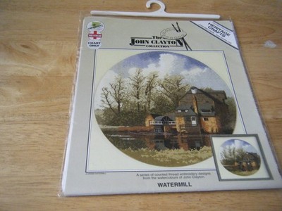 Kreuzstichkarte - Watermill - Heritage Stitchcraft - John Clayton