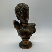 Bronze Metal Bust Of Hermes