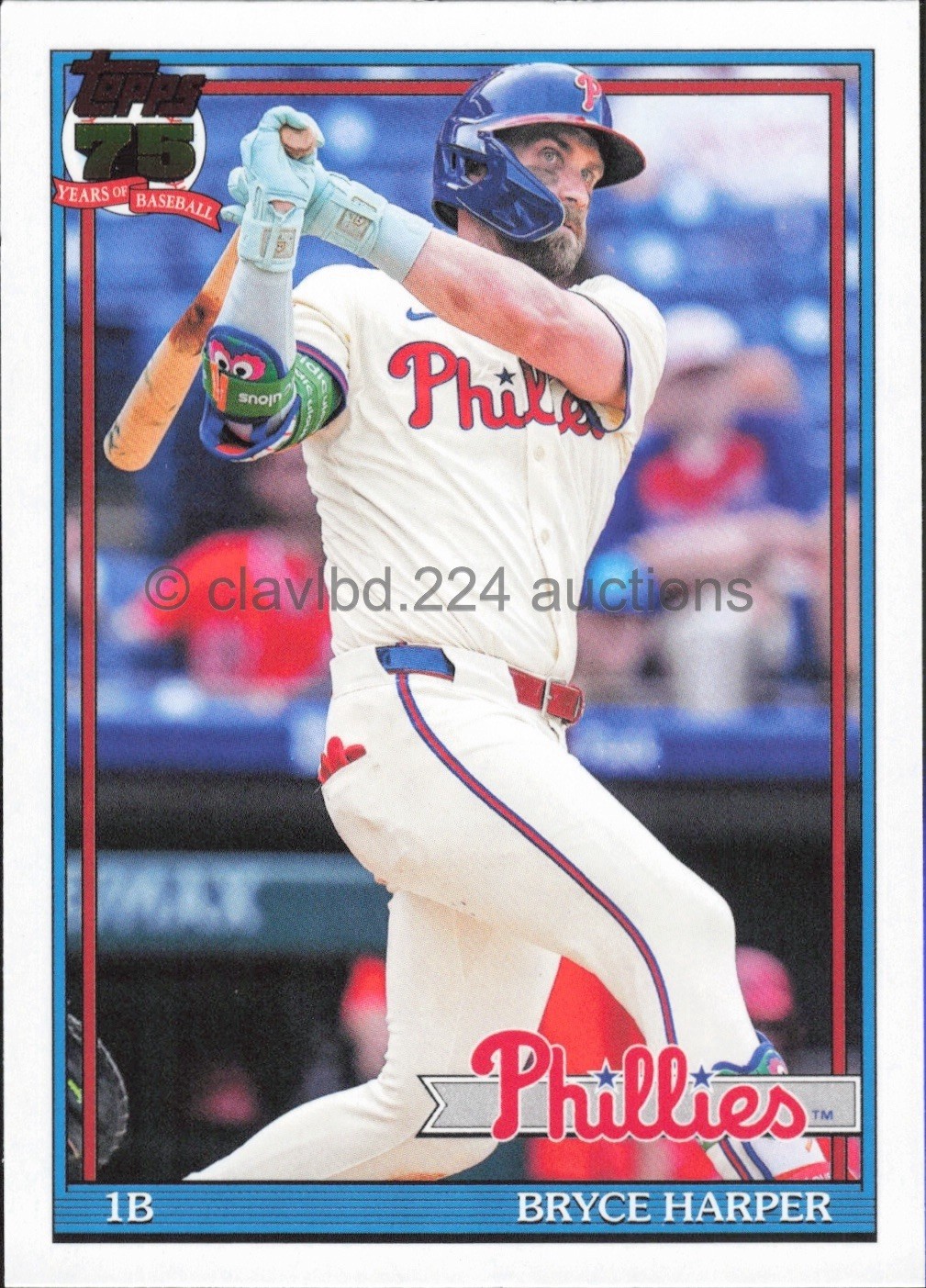 MLB 2026 TOPPS - Bryce Harper - 1991 35th Anniv Insert #T91-60  Phillies