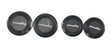 Minolta Lens Cap Vintage 2x 55mm  2X 49mm SR / MD / MC Maual lenses DDP