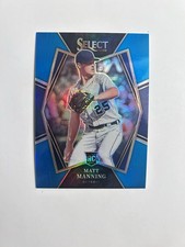 2022 Panini Select Premier level Matt Manning Light Blue PRM RC /149 #114