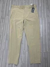 RLX Ralph Lauren Performance Golf Tapered Pants Mens Size 36 x 32 Khaki 148