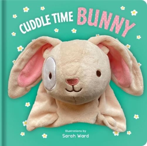 Sarah Ward Hand Puppet Book - Cuddle Time Bunny (Libro di cartone) Hand Puppet