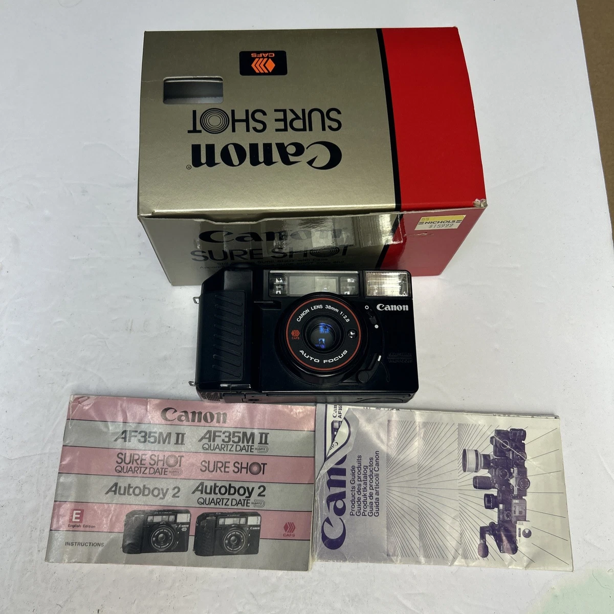 Preços baixos em Câmeras de filme Canon AF35M | eBay