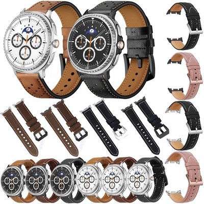 Leder Armband Für Samsung Galaxy Watch 8 /8 Classic /Ultra 47mm 2025 Smartwatch