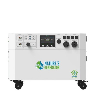Nature's Generator Powerhouse V2,Outdoor Power Equipment in 7200W Peak Watt