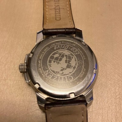 Citizen E101 S108144 Eco Drive Solar Wristwatch Timepiece Analog 