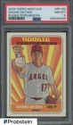 2018 Topps Heritage Rookie Performers #RP-SO Shohei Ohtani Angels RC PSA 8