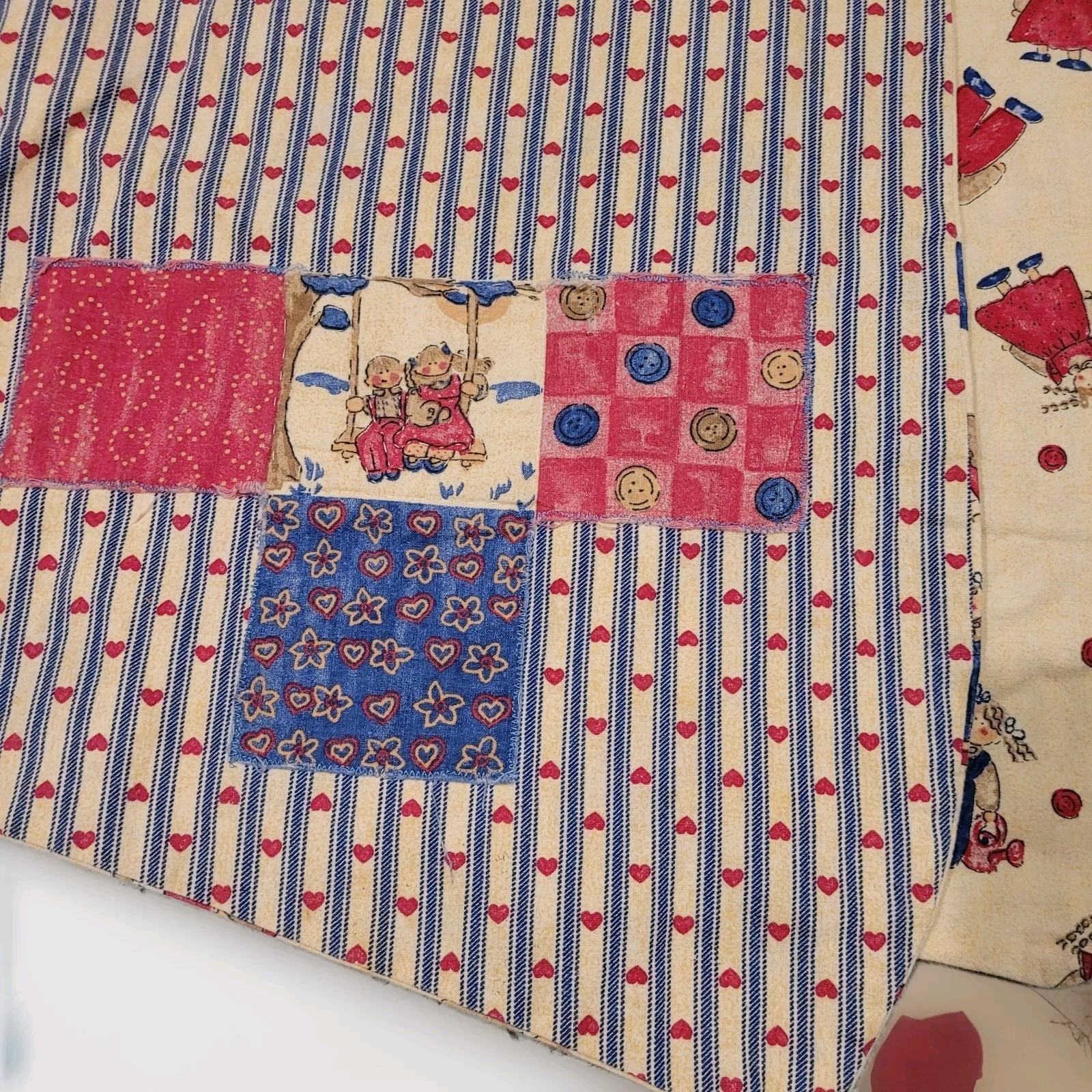 Vtg Handmade Patchwork Cottagecore Grannycore Wom… - image 3