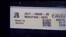 Speedometer Cluster MPH ID JS7T-10849-JA Fits 18 FUSION 1096215