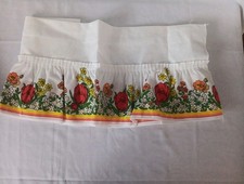 Vintage Tier Curtains & Valance 60 X 36 Yello...