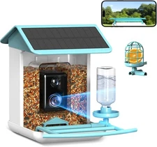 Bird Feeder with Camera, Free AI Forever for 11,000+ Species