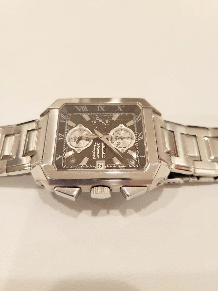 Seiko Premier Chronograph Wristwatches for sale - eBay