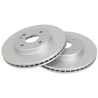 2 Bremsscheiben BelüFtet Ø 258 Mm 23 Mm A.B.S. FüR U.A. Mazda 2