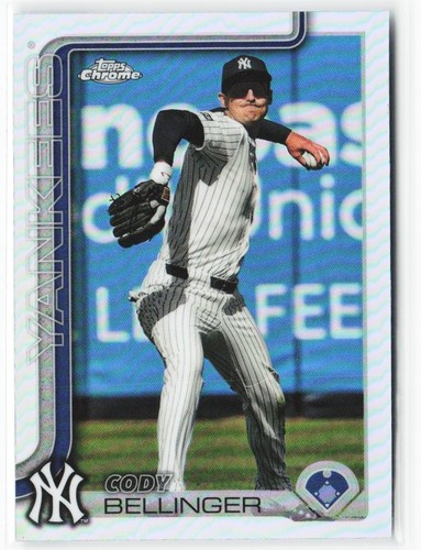 Cody Bellinger 2025 Topps Chrome Refractor New York Yankees #83