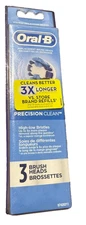 Oral-B Precision Clean , High Low Bristles. Replacement Brush Heads