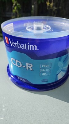 Verbatim 50 Pack Spindle of 700MB CD-R Recordable Discs