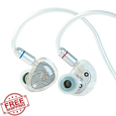TANGZU Wan'er S.G II IEM Earphones 10mm Dynamic Driver 3.5mm White
