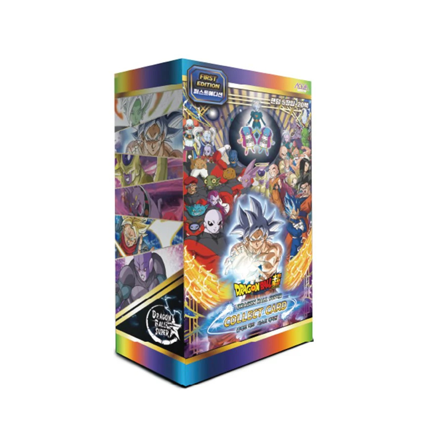 Dragon Ball Super Korean Collect Card First Edition Sealed Box New