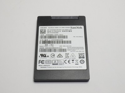 SanDisk X400 256GB 2.5'' SATA III Solid State Drive SSD, SD8SB8U-256G-1012