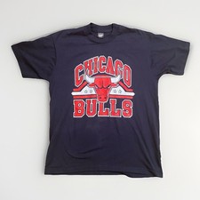 Vintage Large Screen Stars Chicago Bulls NBA Michael Jordan Single Stitch TShirt
