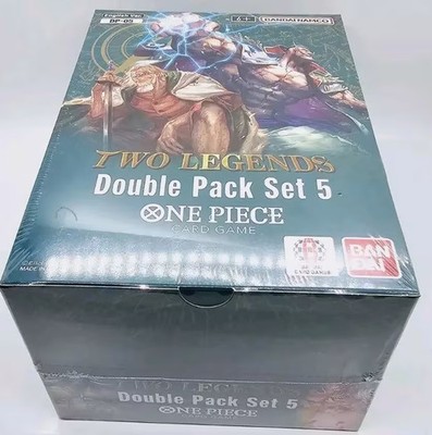 Display 8x One Piece Double Pack Set DP-05 OP-08 ENG BANDAI CARD GAME