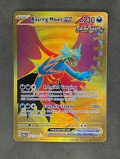 Roaring Moon ex - 262/182 Pokémon TCG Hyper Rare SV04: Paradox Rift Near Mint on eBay
