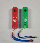 Mario & Luigi Wii Remote Controller Wii Motion Plus Nintendo Official OEM Bundle