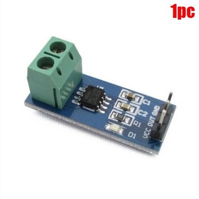 1Pcs Current Sensor Module 20A Range ACS712 Module New Ic is