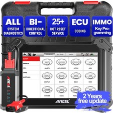 ANCEL V6 PRO Full System OBD2 Scanner Bi-directional Diagnostic Tool Key Coding