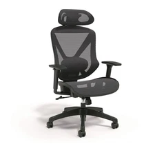 Alera TN41BME18 17.44 in. to 20.98 in. Taunton Ergonomic Task Chair - Black New