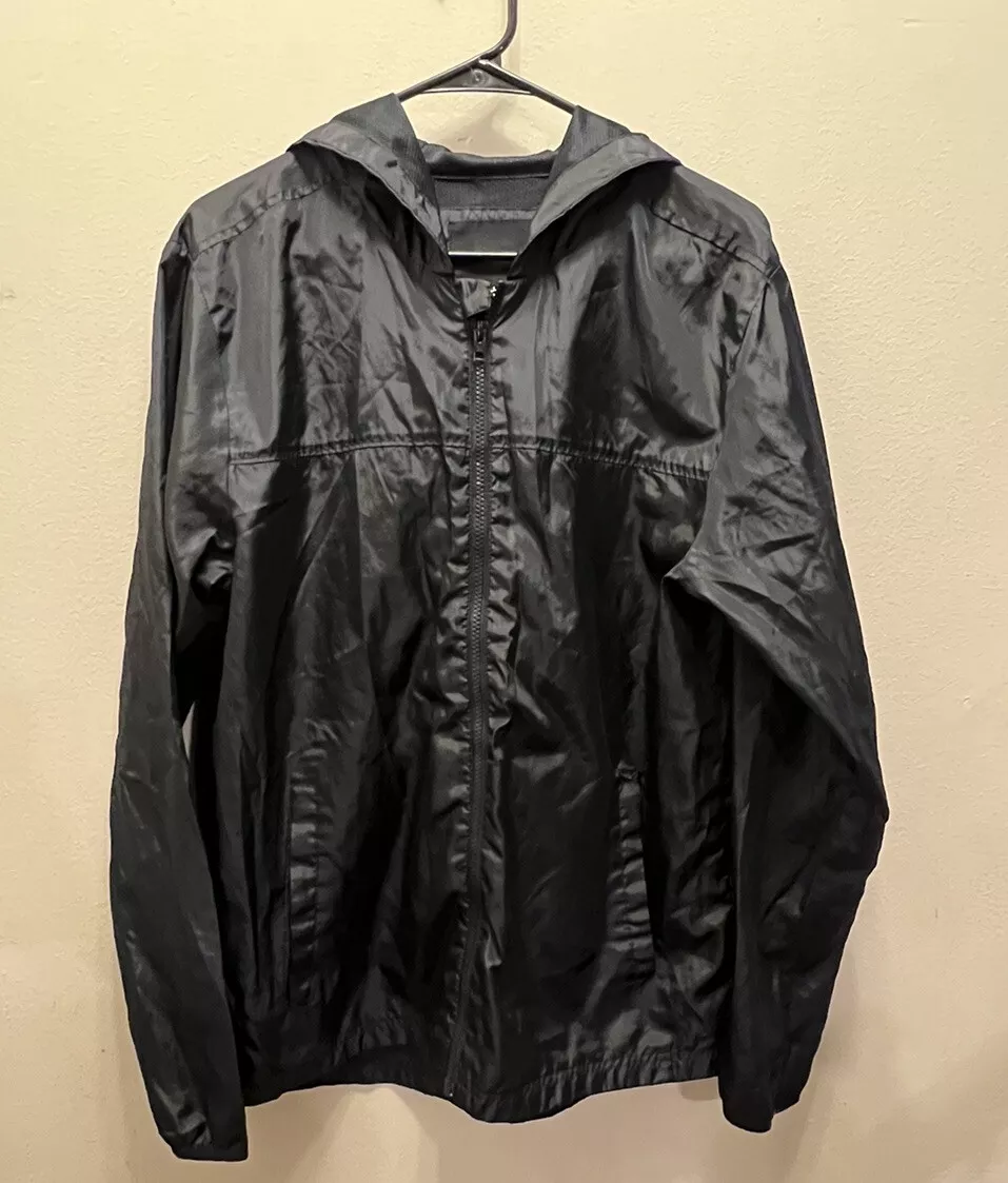 Hurley Raincoat Black Large eBay