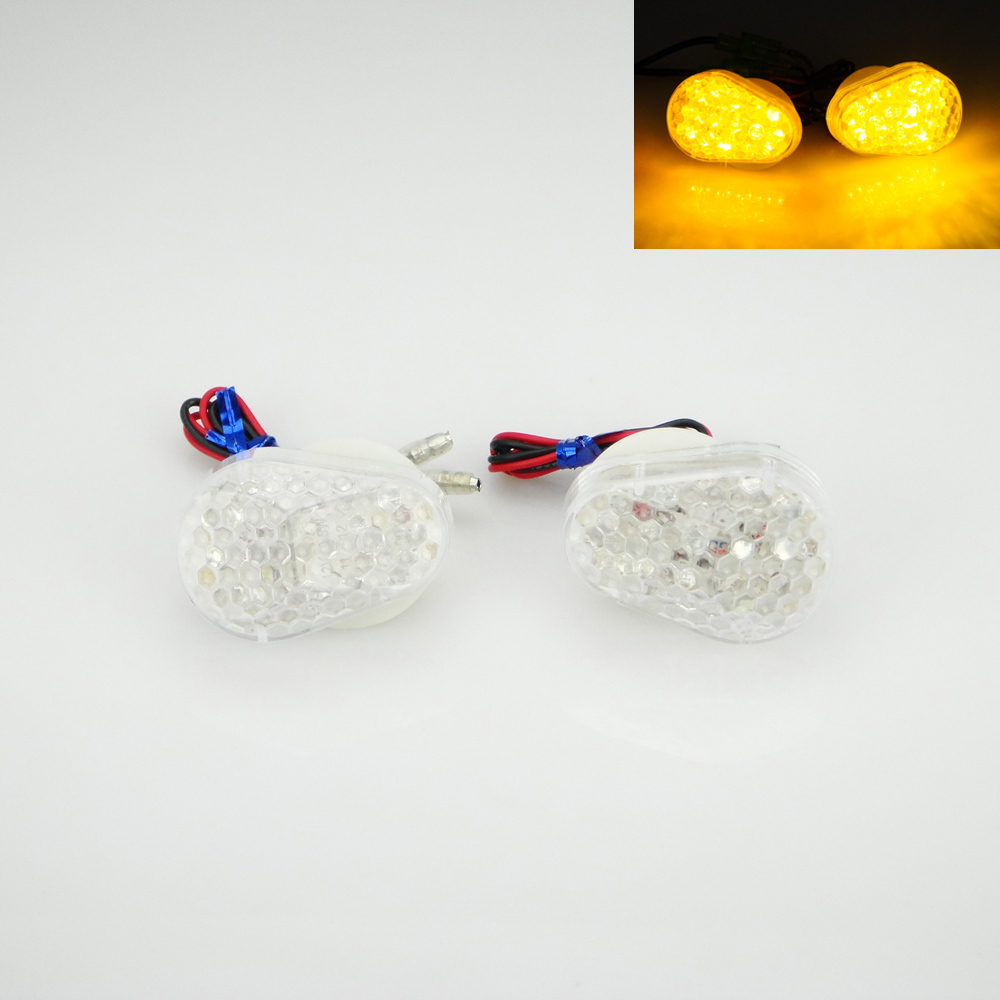 jewel Motorcycle Turn Signals LED Lights for Kawasaki Ninja ZX-6R 1998