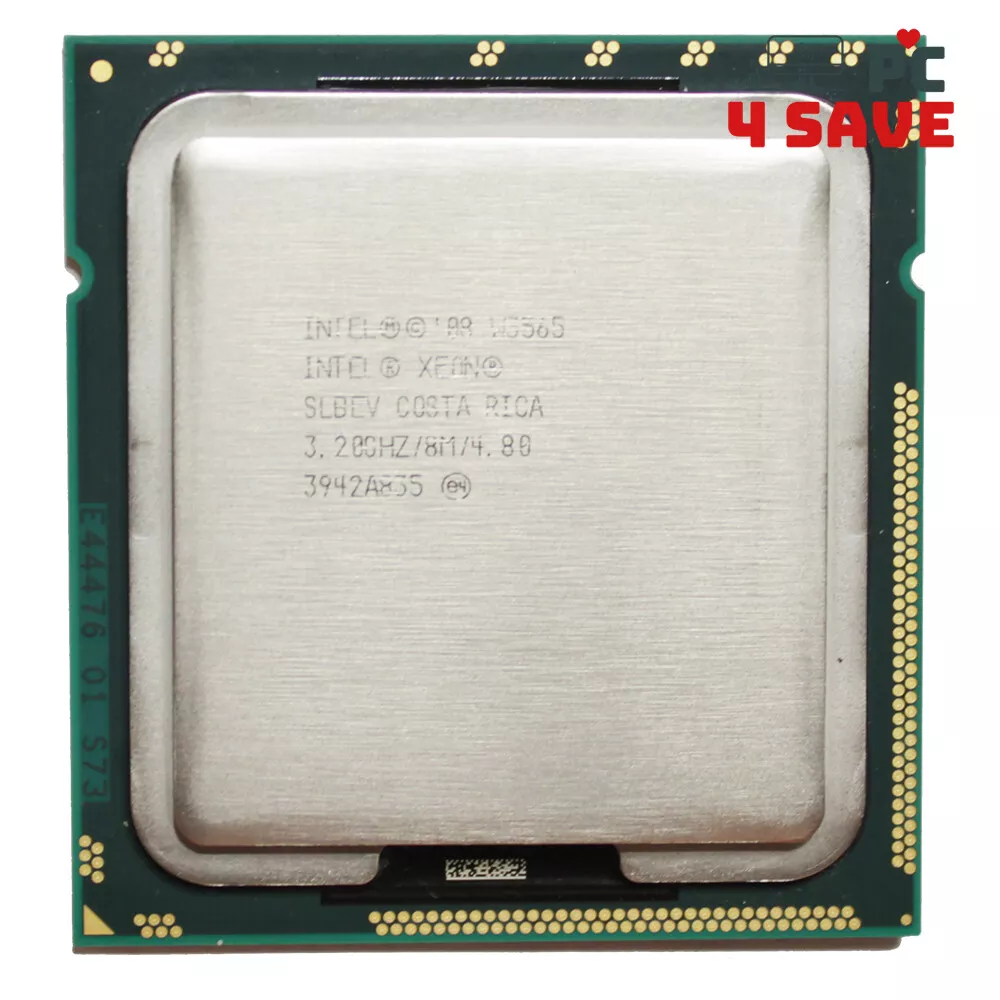 Intel Xeon W3565 SLBEV 3.20GHz 8M Quad Core LGA 1366 Server CPU