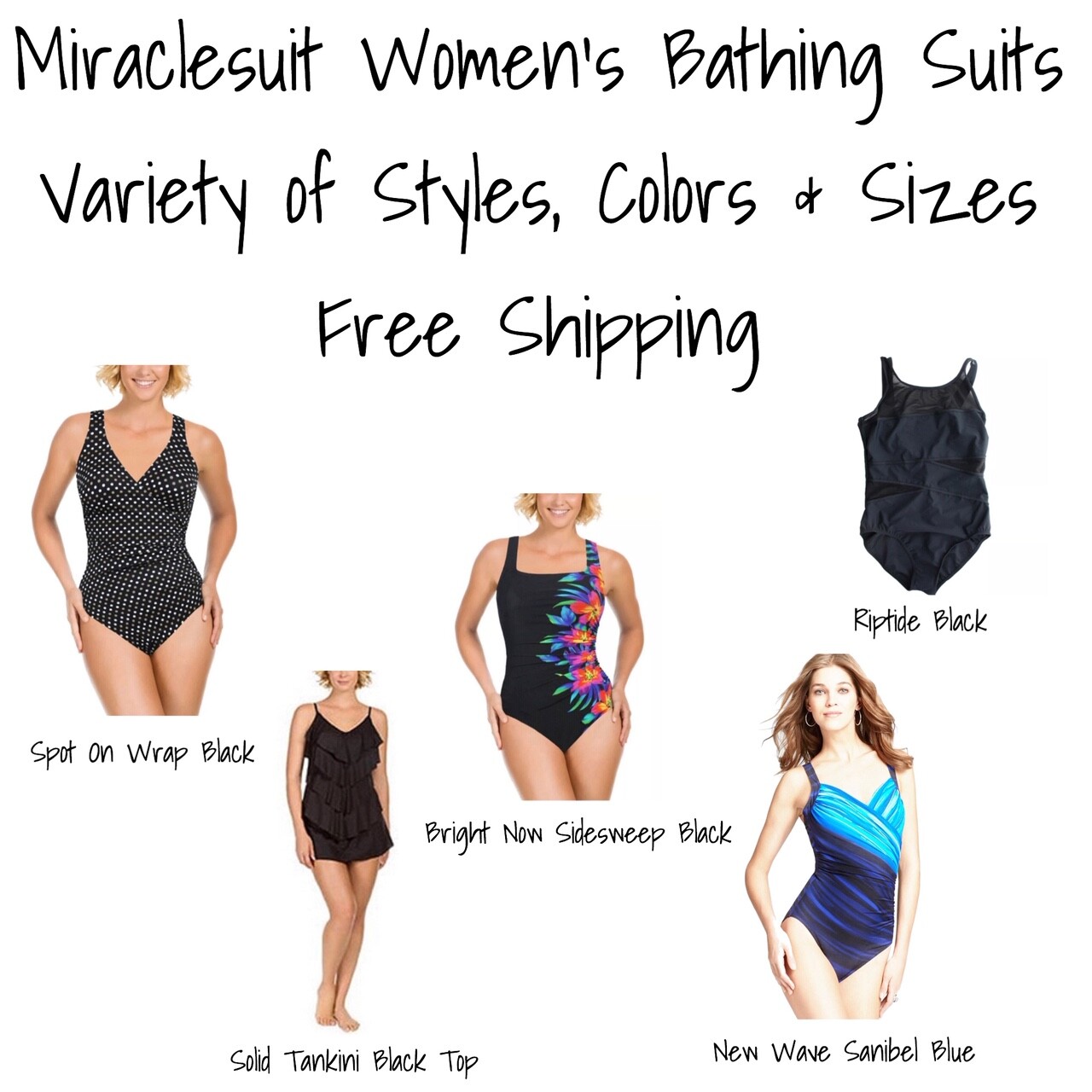 kirkland signature by miraclesuit women's one piece slimming swimsuit