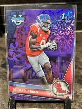 2023 BOWMAN CHROME UNIVERSITY 1ST PURPLE MINI MICHAEL TRIGG /399