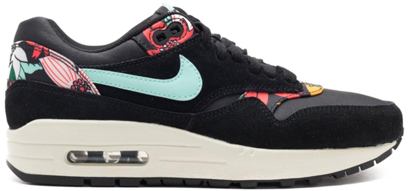 Nike Air Max 1 Print Aloha Black W for sale | eBay