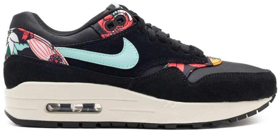 Nike Air Max 1 Print Aloha Black W for sale | eBay