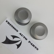 2004-2005 Mitsubishi Endeavor Radio Knobs Set Of 2 Gray Oem 2004-2005 Mitsubishi Endeavor Radio Knobs Set Of 2 Gray Oem