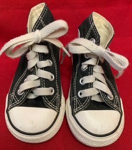 converse high tops black size 5