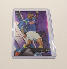 2018/19 Topps Finest UEFA CL Purple Parallel Soccer Allan 092/250