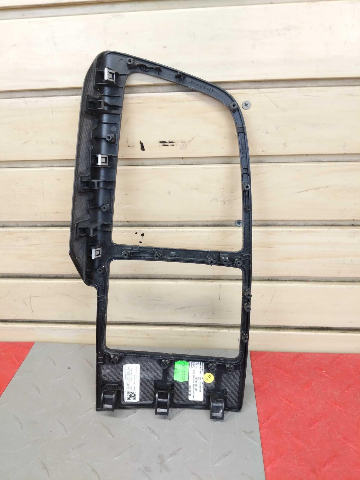 2017-2022 Audi R8 OEM Center Console Carbon Fiber Trim Insert P/4S1857130F