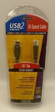 Belkin USB 2.0 F3U133-10 USB2 Hi-Speed Cable- NEW