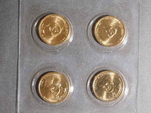 2012-D US Mint Presidential $1 Four-Coin Set Denver - Picture 3 of 4