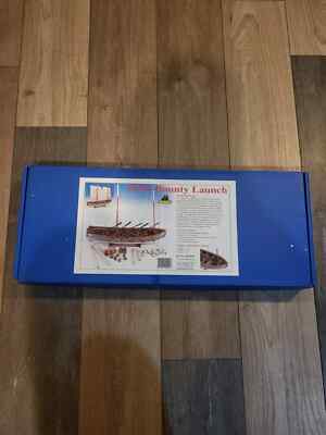 Model Shipways Model Expo MS1850 - 1/16 HMS Bounty, Lang Boot - Neu Open Box