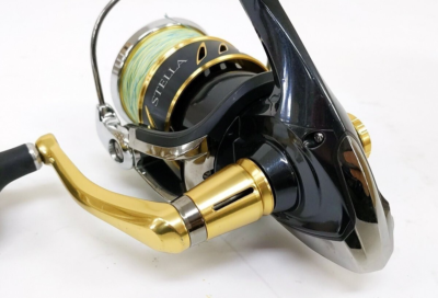 Used Shimano Stella SW 14000XG Spinning Reel, Used, scratches