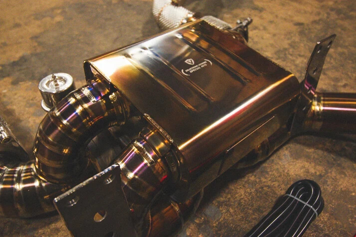 Valvetronic Designs Double X Pipe F1 Race Exhaust Kit For 2018-2022 Mclaren 720S